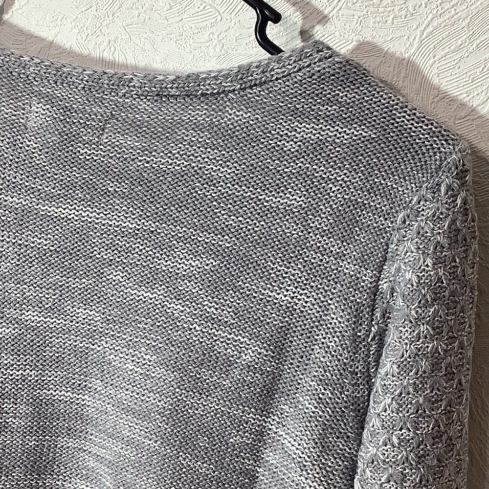 Croft & Barrow NEW - Sz M - knit lightweight sweater - yoke tuck stitch per tag - Picture 10 of 12
